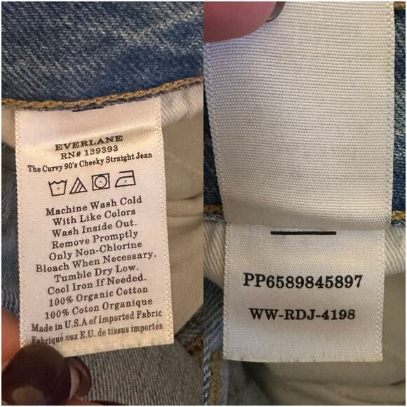 NWT The Curvy '90s Cheeky Jean in Vintage Sunbleached Blue - Picture 12 of 14